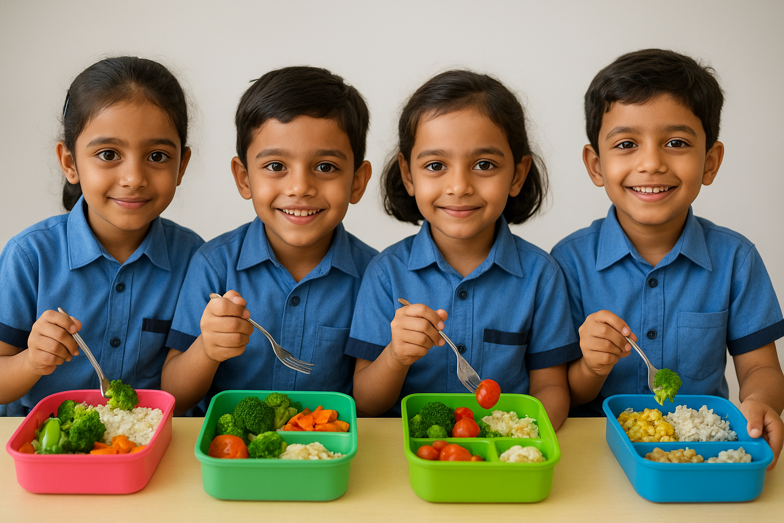 Kids enjoying books and building reading habits